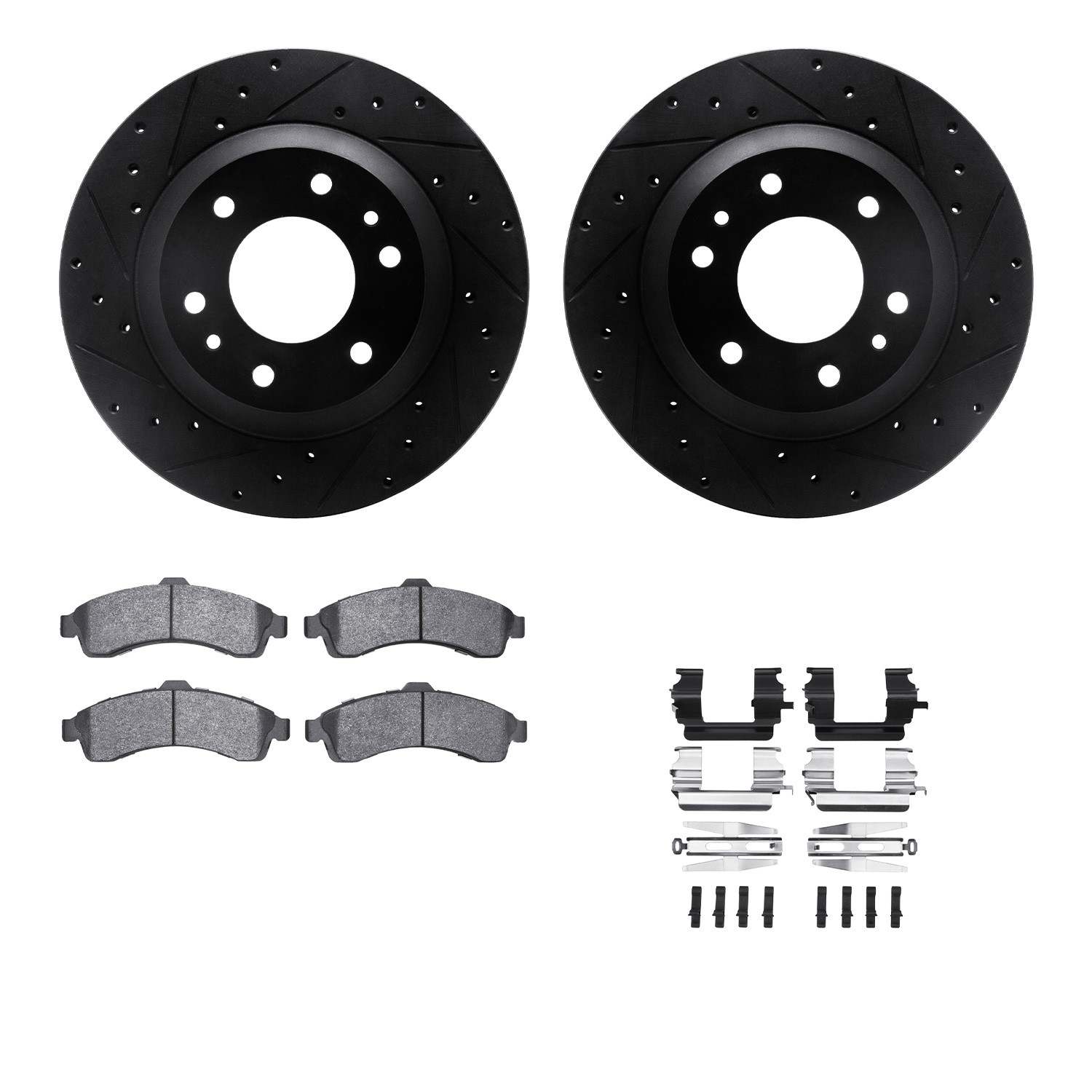 Dynamic Friction Company Disc Brake Kit 8212-48019