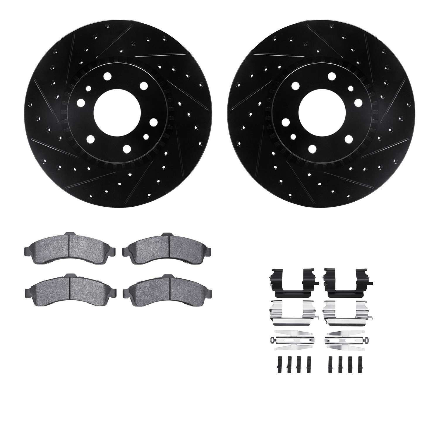 Dynamic Friction Company Disc Brake Kit 8212-48020