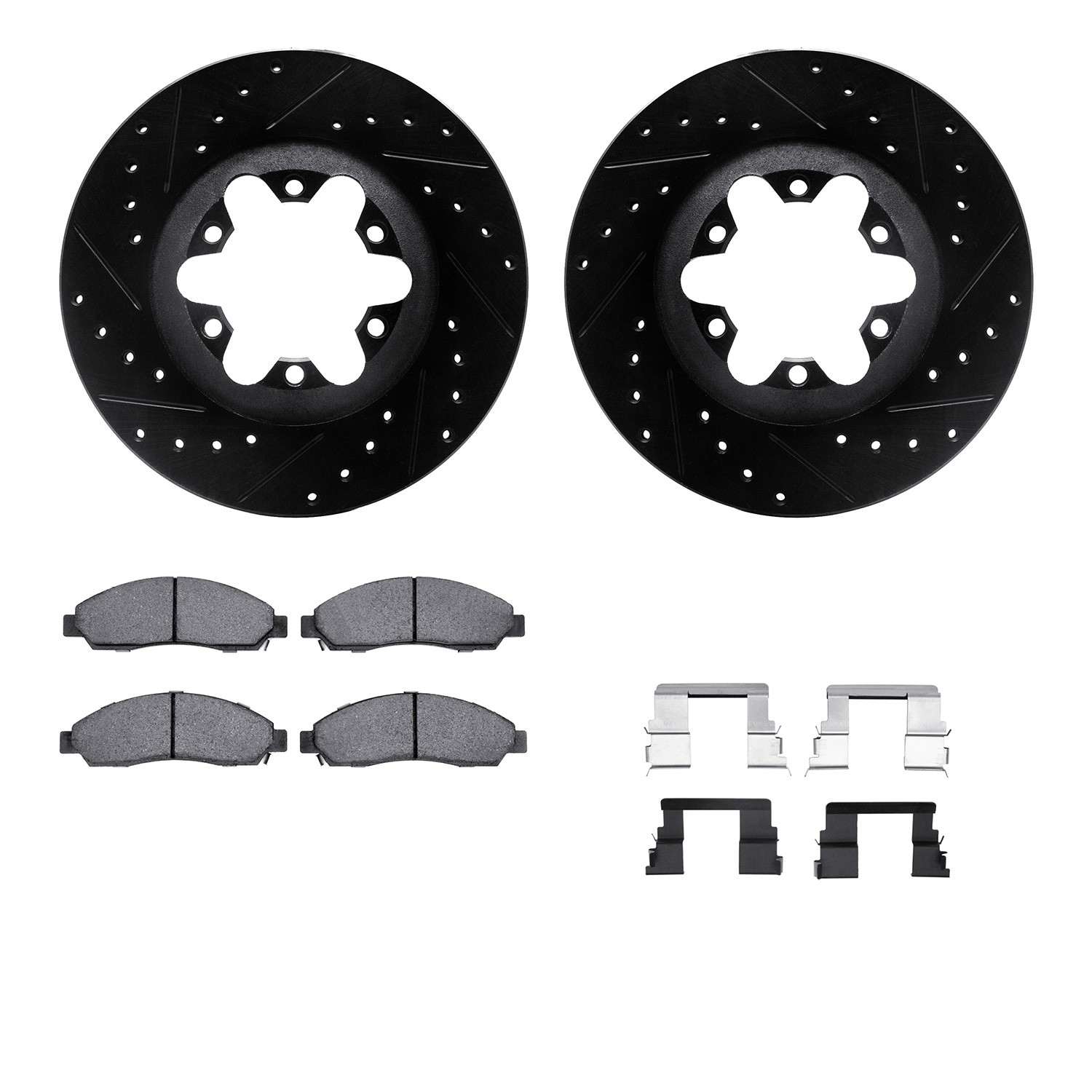 Dynamic Friction Company Disc Brake Kit 8212-48025