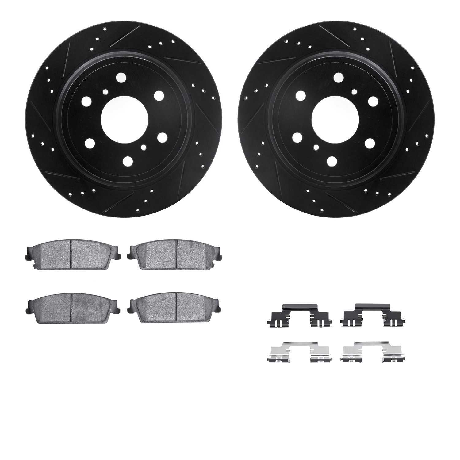 Dynamic Friction Company Disc Brake Kit 8212-48027