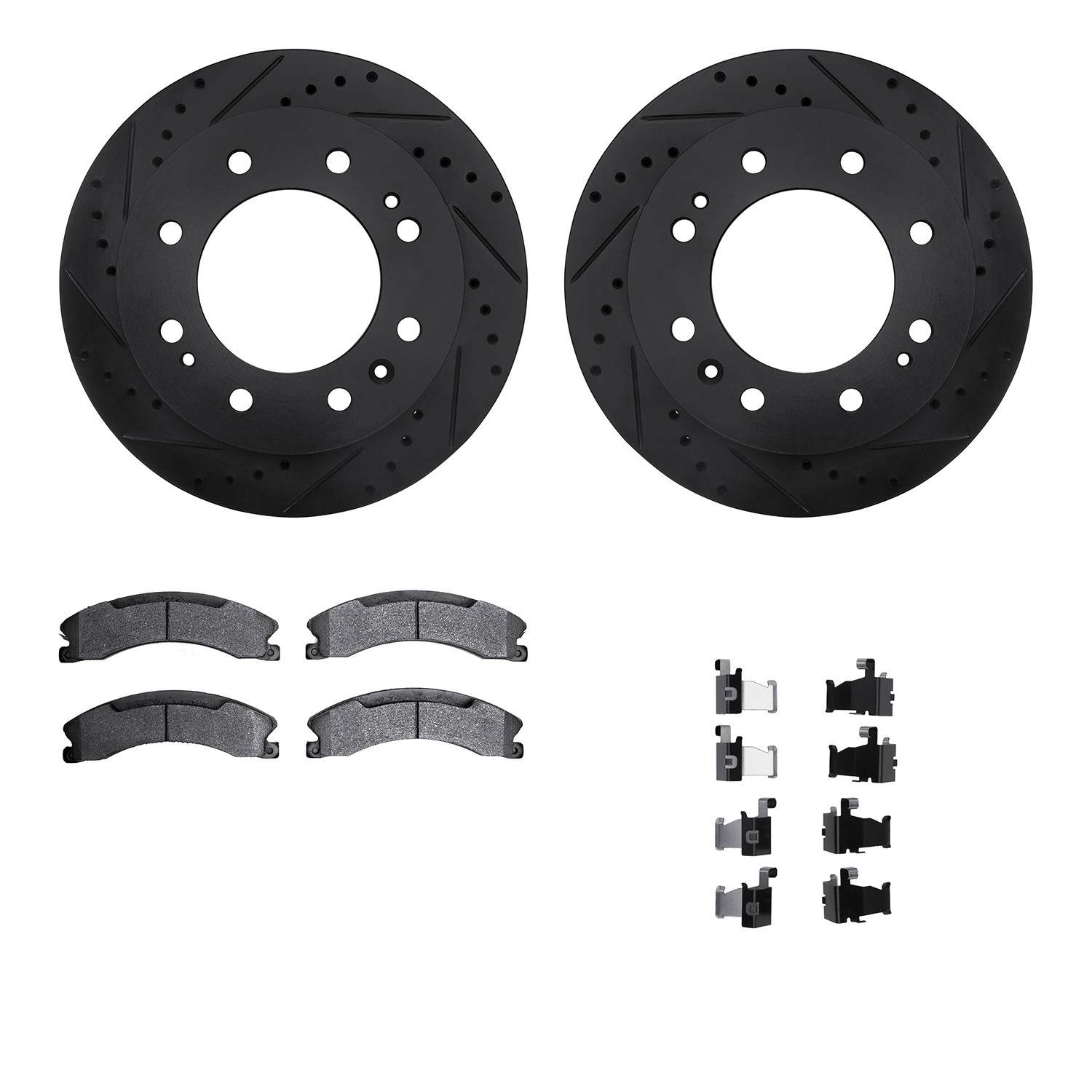 Dynamic Friction Company Disc Brake Kit 8212-48029