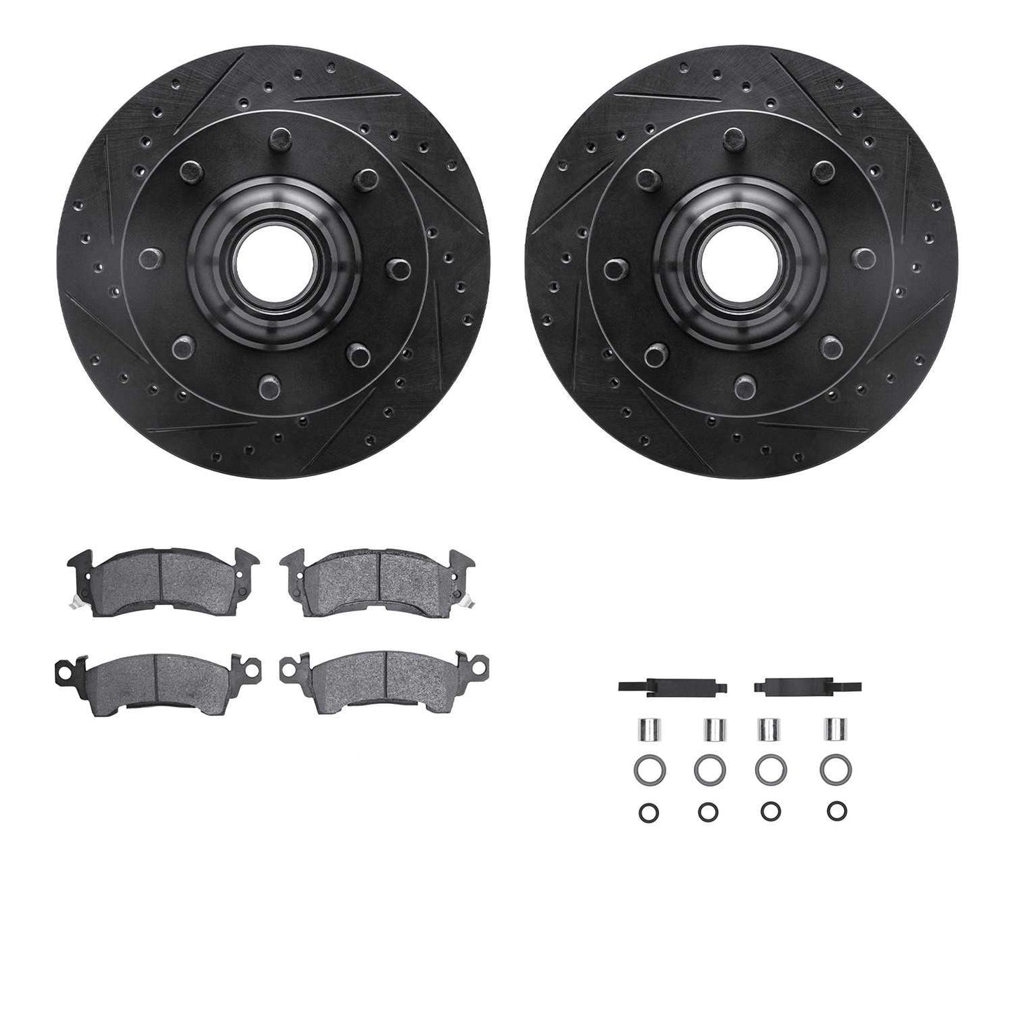 Dynamic Friction Company Disc Brake Kit 8212-48032