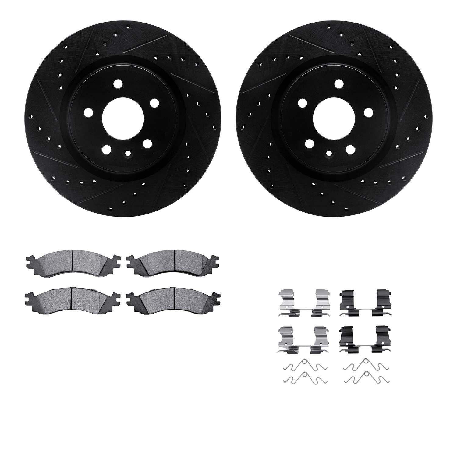 Dynamic Friction Company Disc Brake Kit 8212-54001