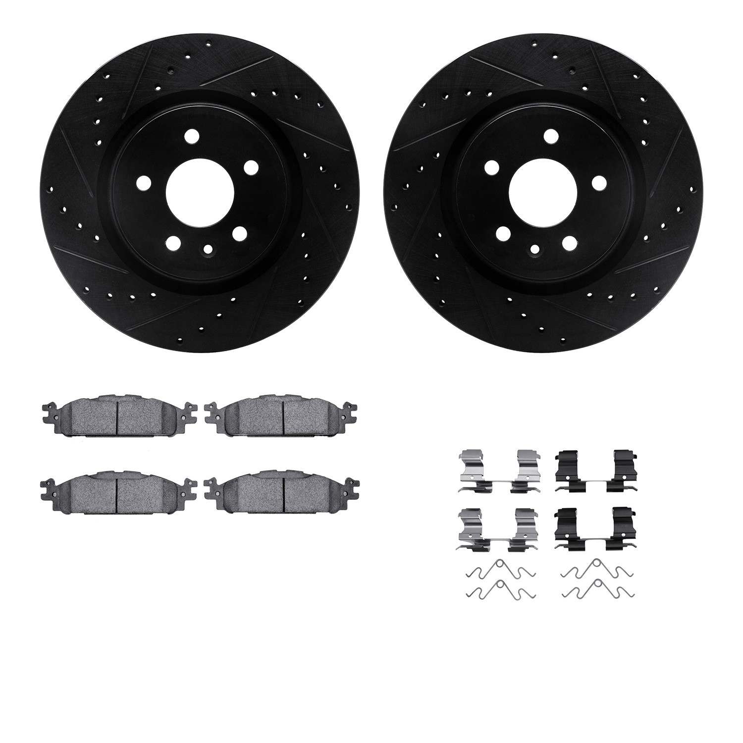 Dynamic Friction Company Disc Brake Kit 8212-54002