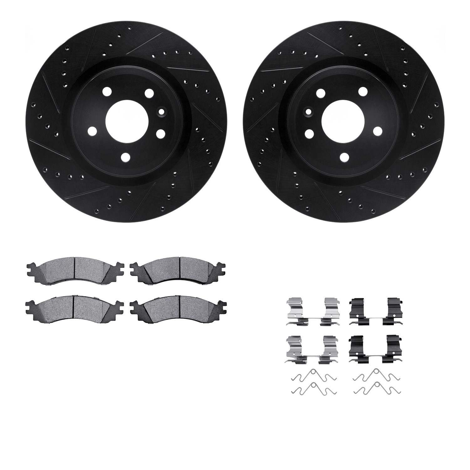 Dynamic Friction Company Disc Brake Kit 8212-54004