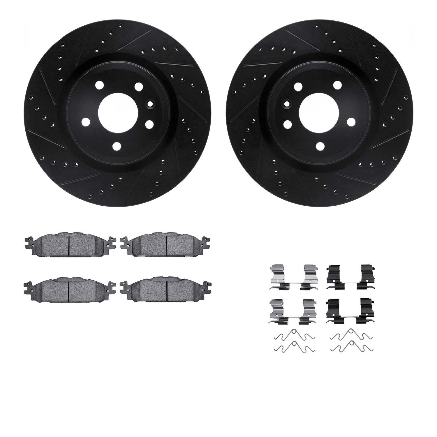 Dynamic Friction Company Disc Brake Kit 8212-54005