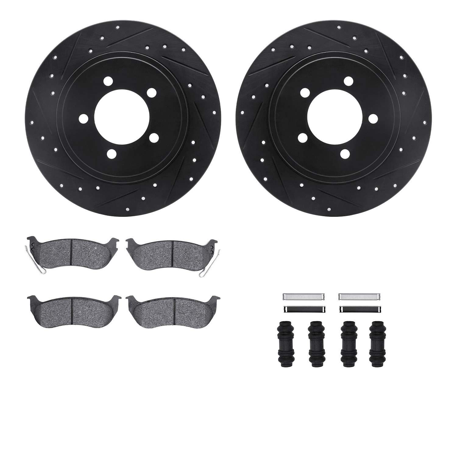 Dynamic Friction Company Disc Brake Kit 8212-54007