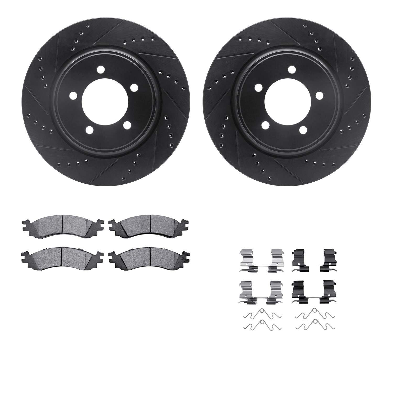 Dynamic Friction Company Disc Brake Kit 8212-54008