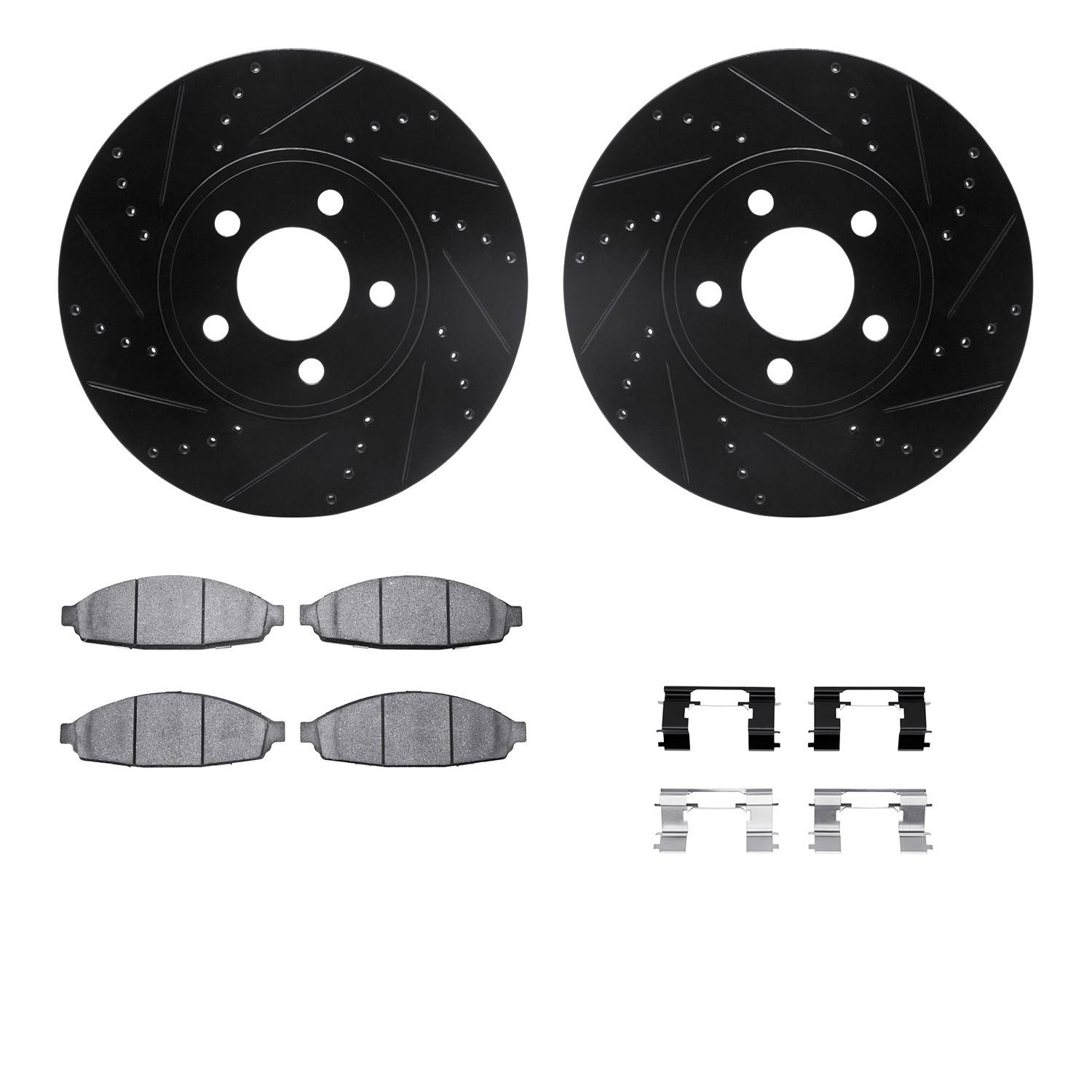 Dynamic Friction Company Disc Brake Kit 8212-56037