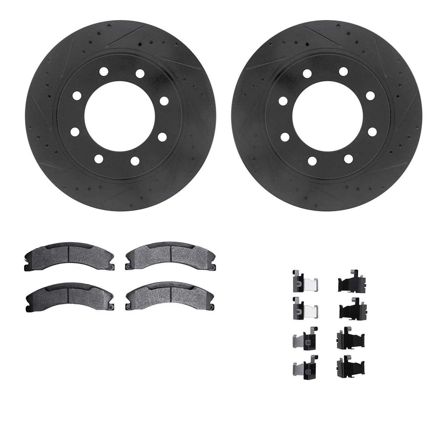 Dynamic Friction Company Disc Brake Kit 8212-67004