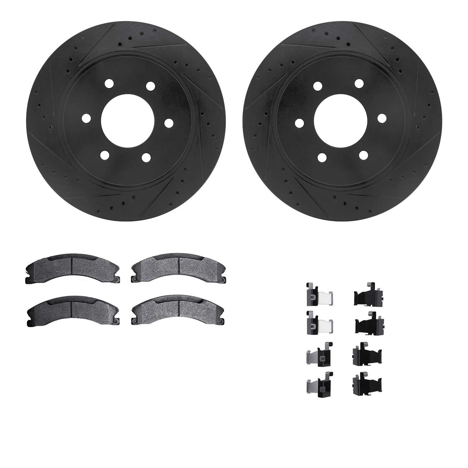 Dynamic Friction Company Disc Brake Kit 8212-67005