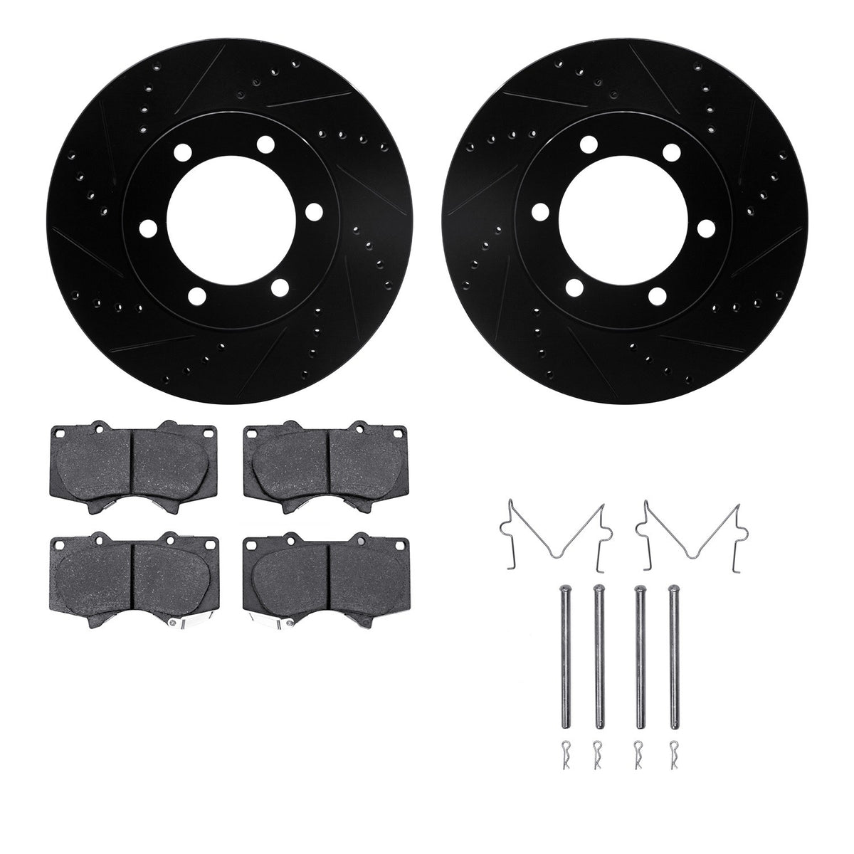 Dynamic Friction Company Disc Brake Kit 8212-76002