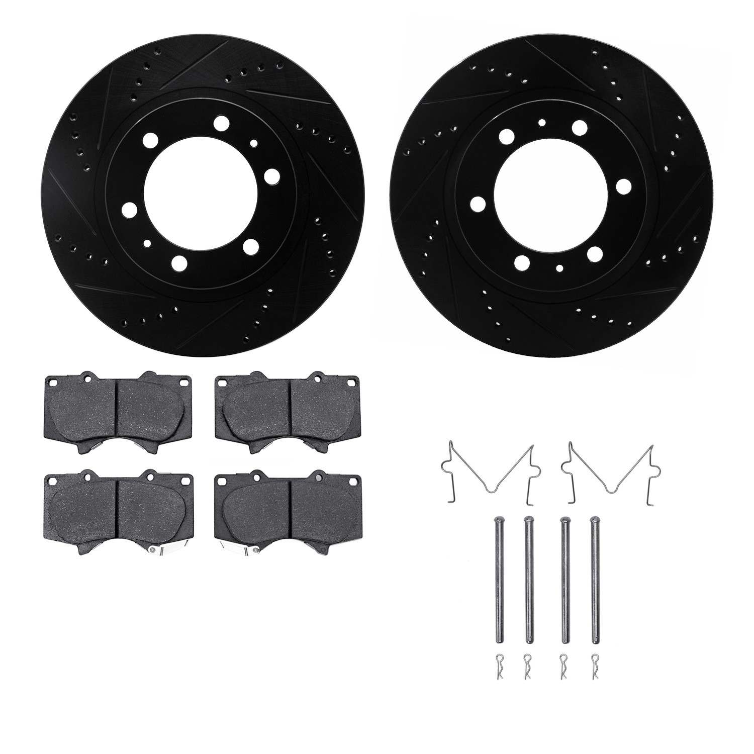 Dynamic Friction Company Disc Brake Kit 8212-76004