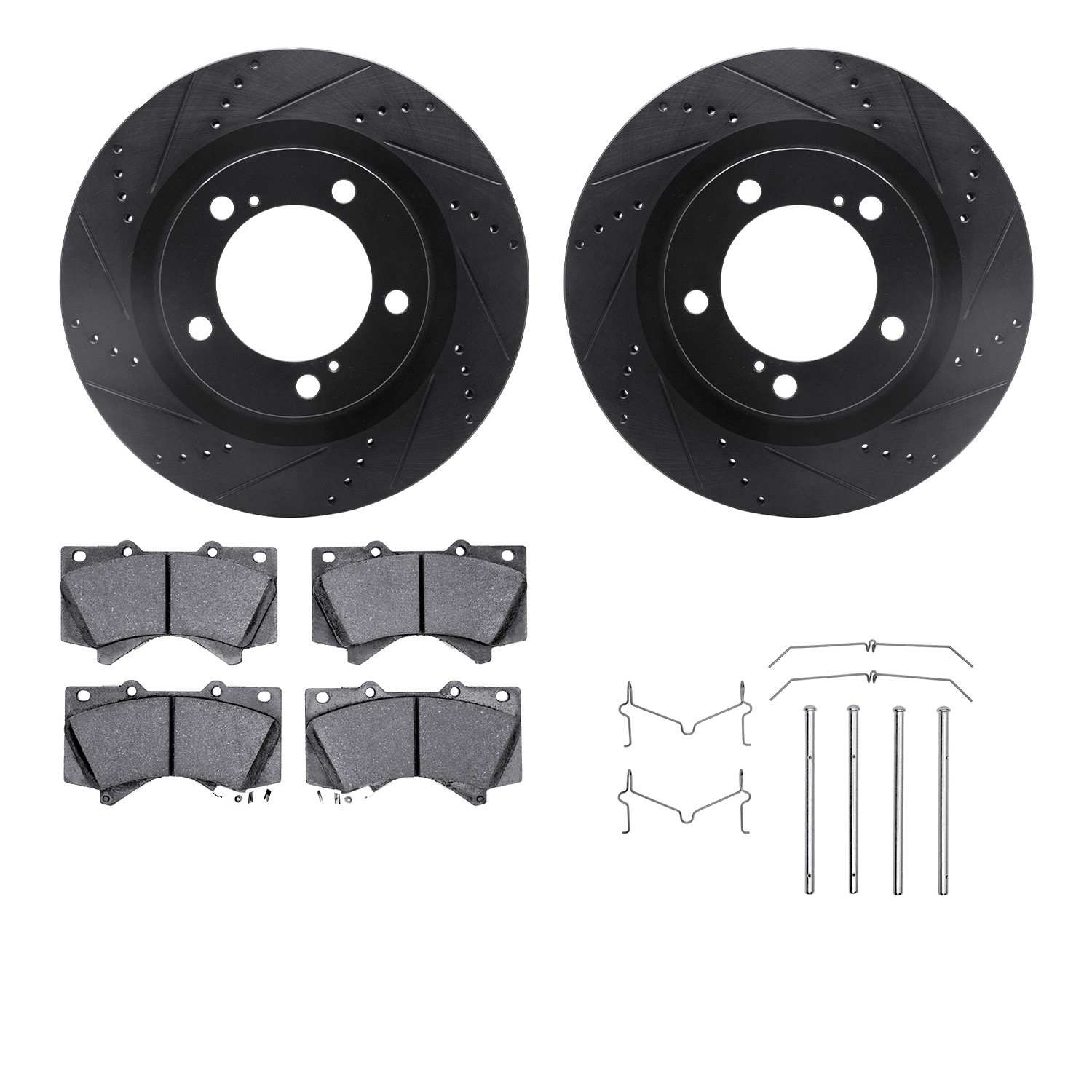 Dynamic Friction Company Disc Brake Kit 8212-76005