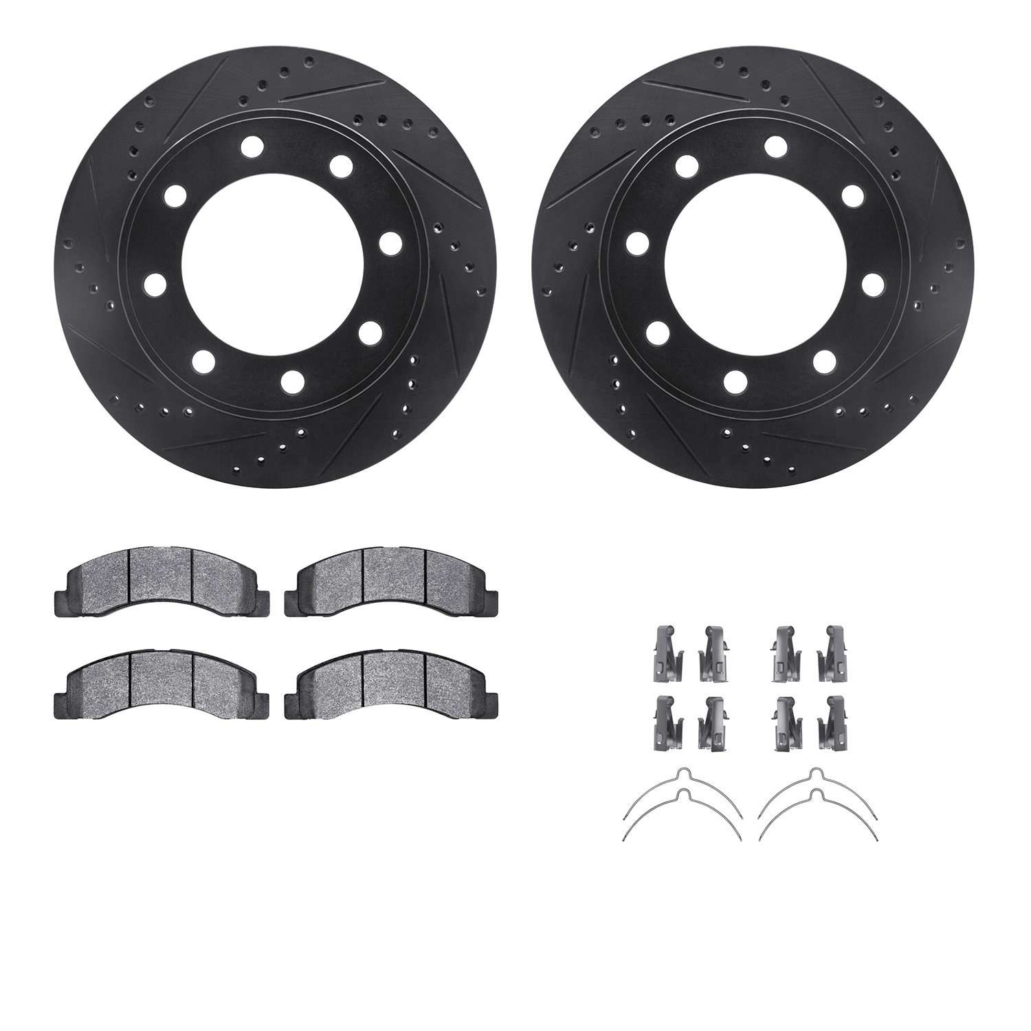 Dynamic Friction Company Disc Brake Kit 8212-99168