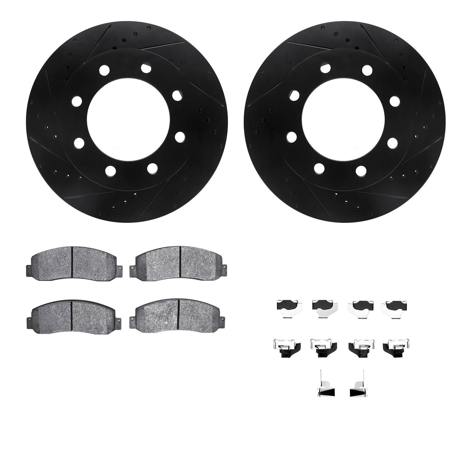 Dynamic Friction Company Disc Brake Kit 8212-99200