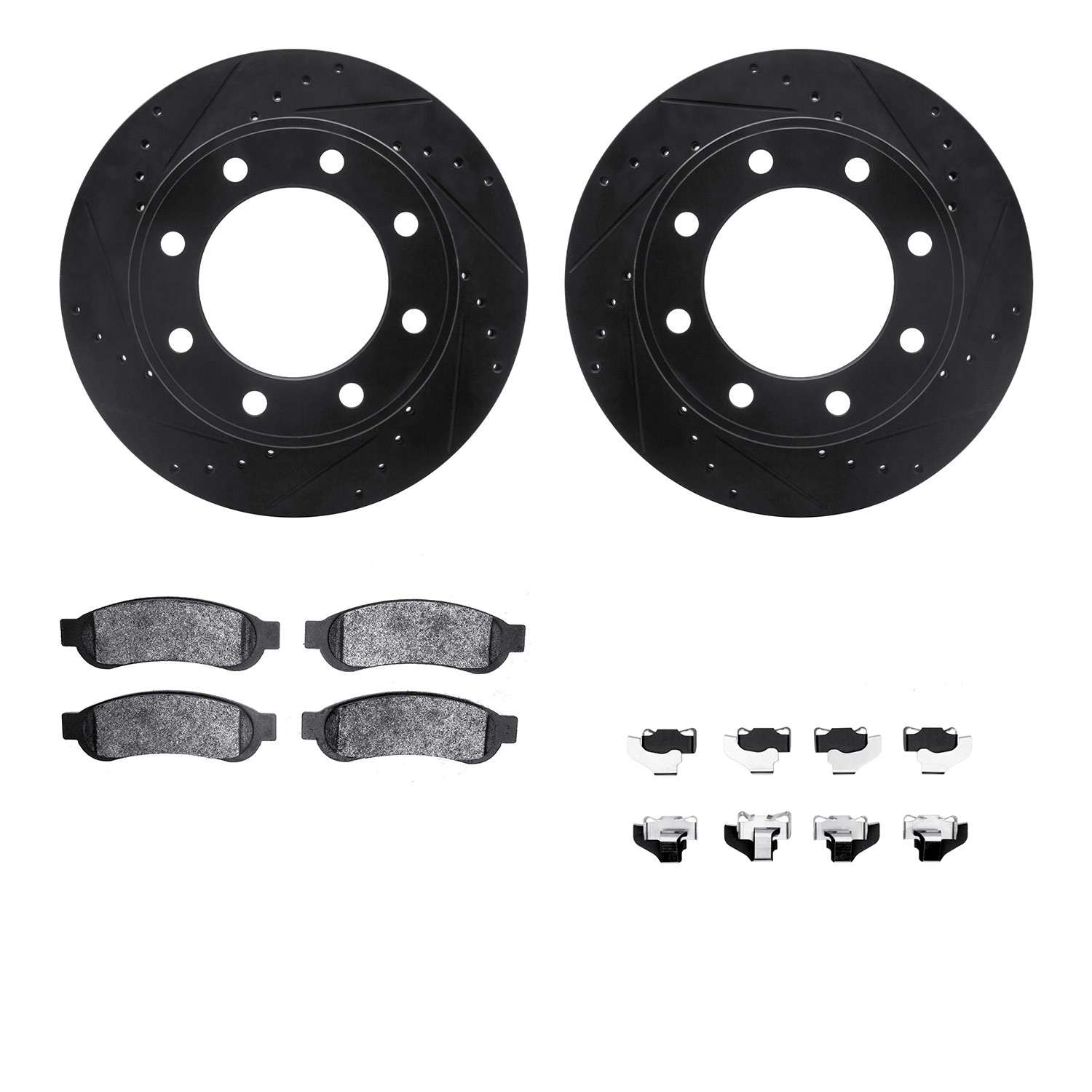 Dynamic Friction Company Disc Brake Kit 8212-99204