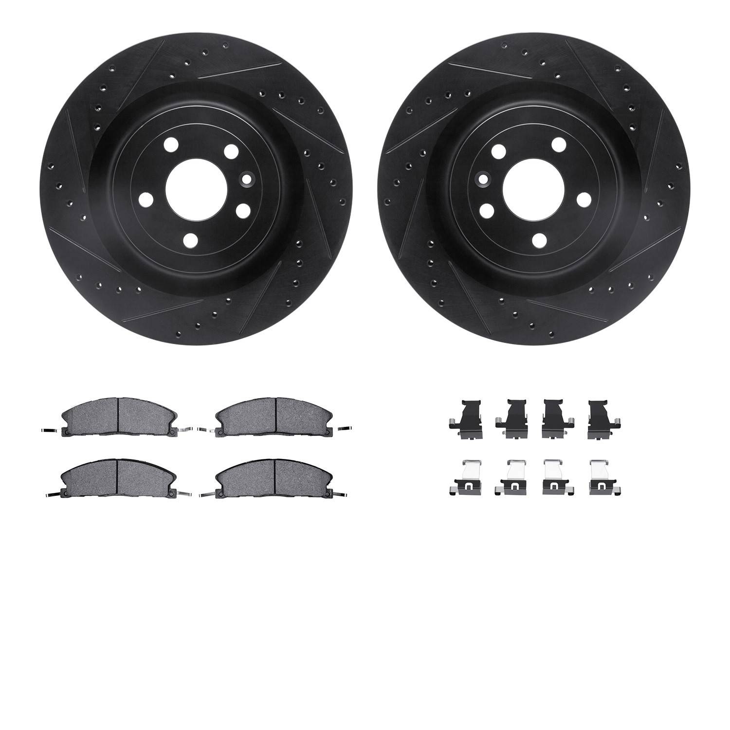 Dynamic Friction Company Disc Brake Kit 8212-99268