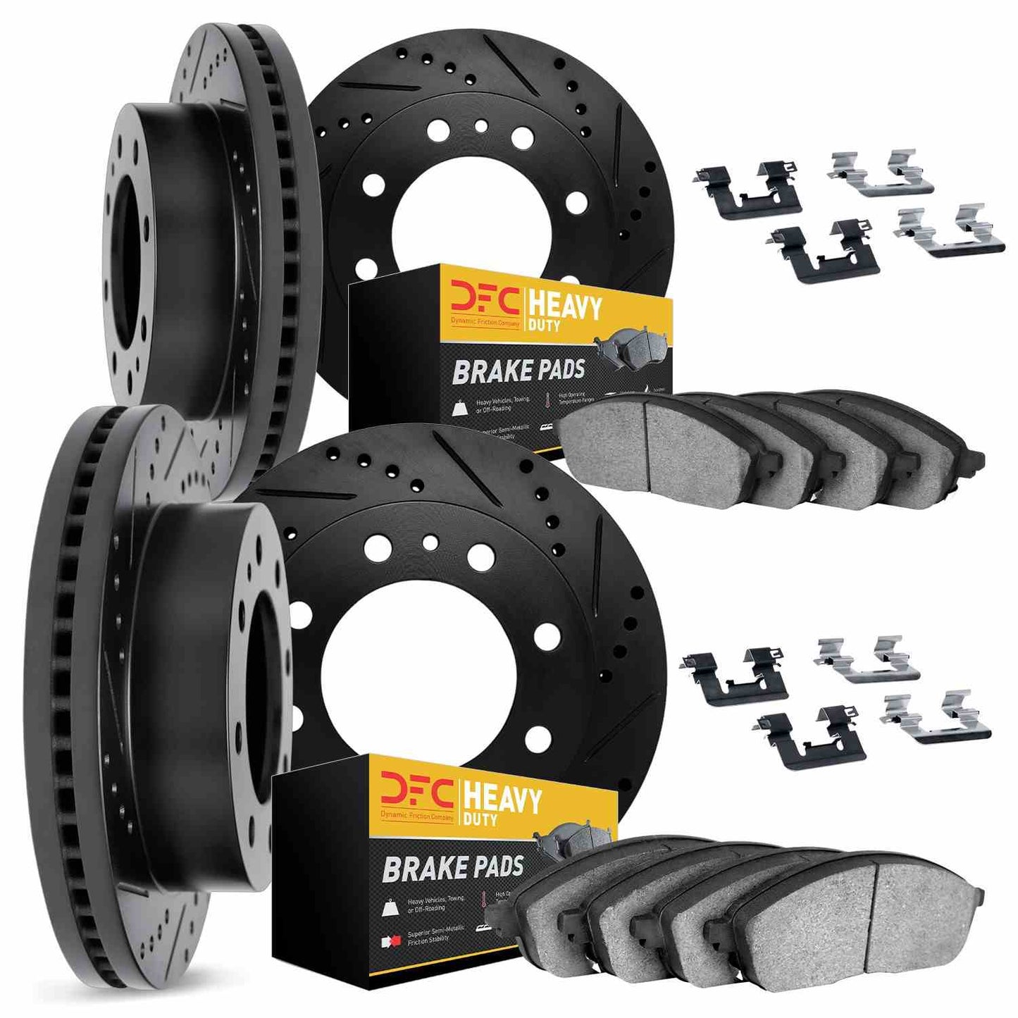 Dynamic Friction Company Disc Brake Kit 8214-48172
