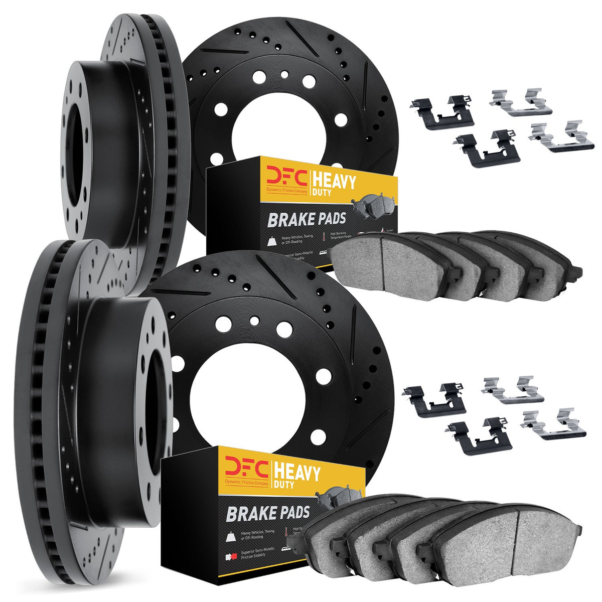 Dynamic Friction Company Disc Brake Kit 8214-48172