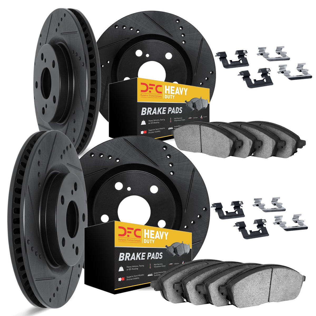 Dynamic Friction Company Disc Brake Kit 8214-76006