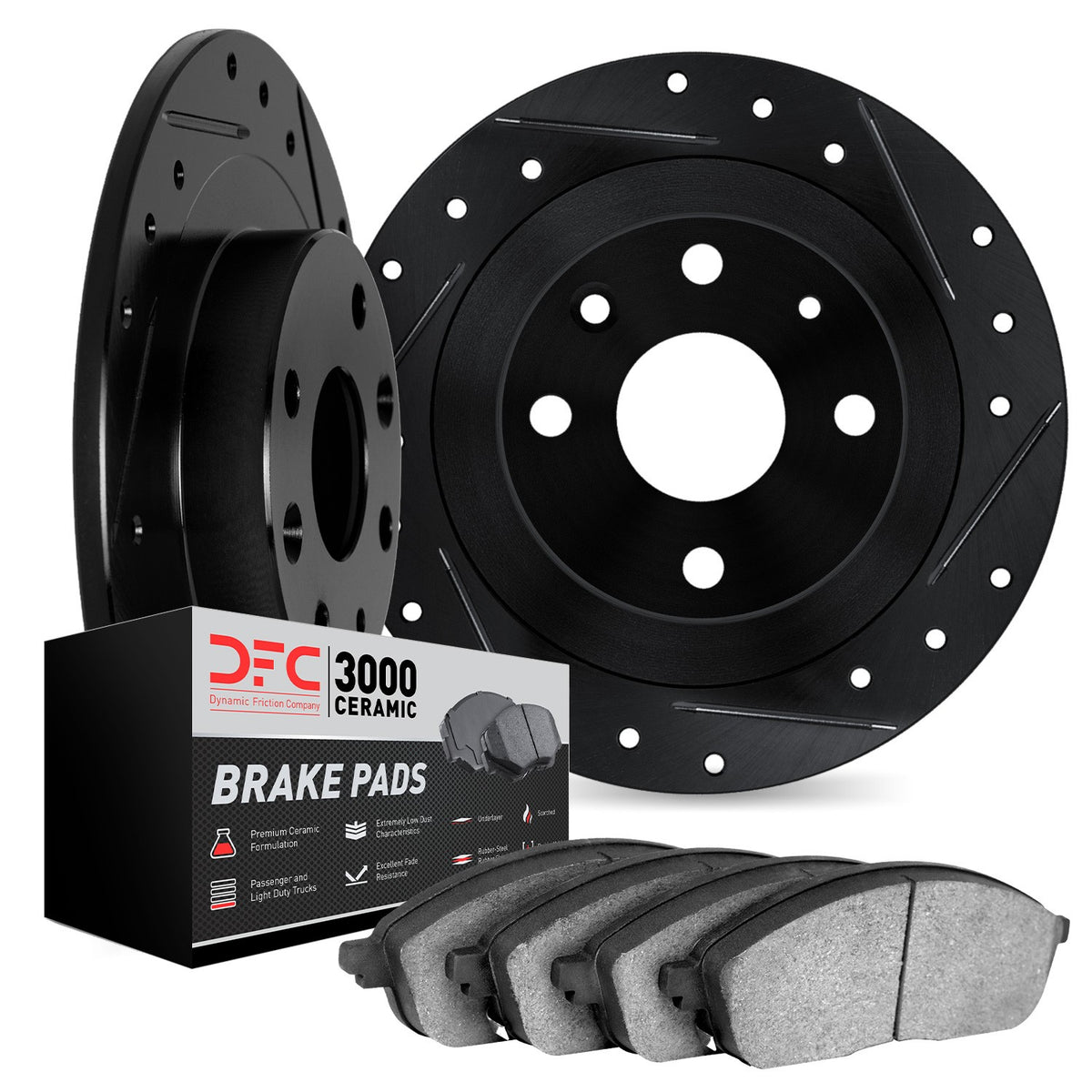 Dynamic Friction Company Disc Brake Kit 8302-07005