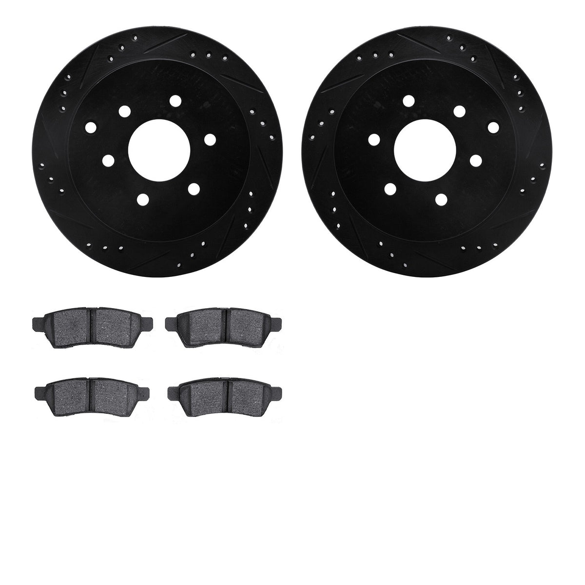 Dynamic Friction Company Disc Brake Kit 8302-67110