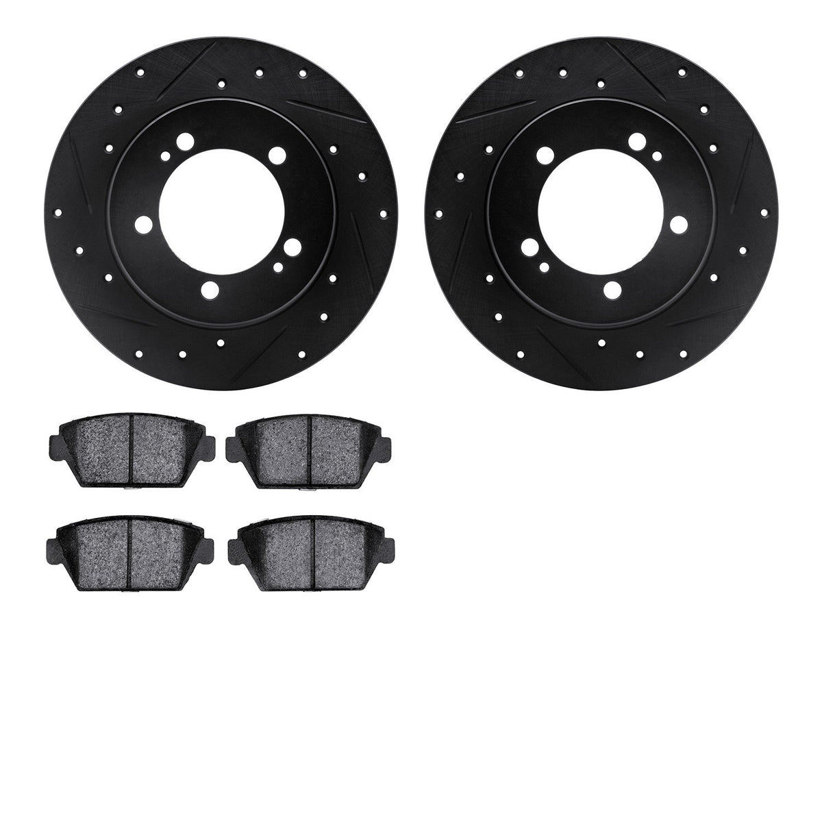 Dynamic Friction Company Disc Brake Kit 8302-72018