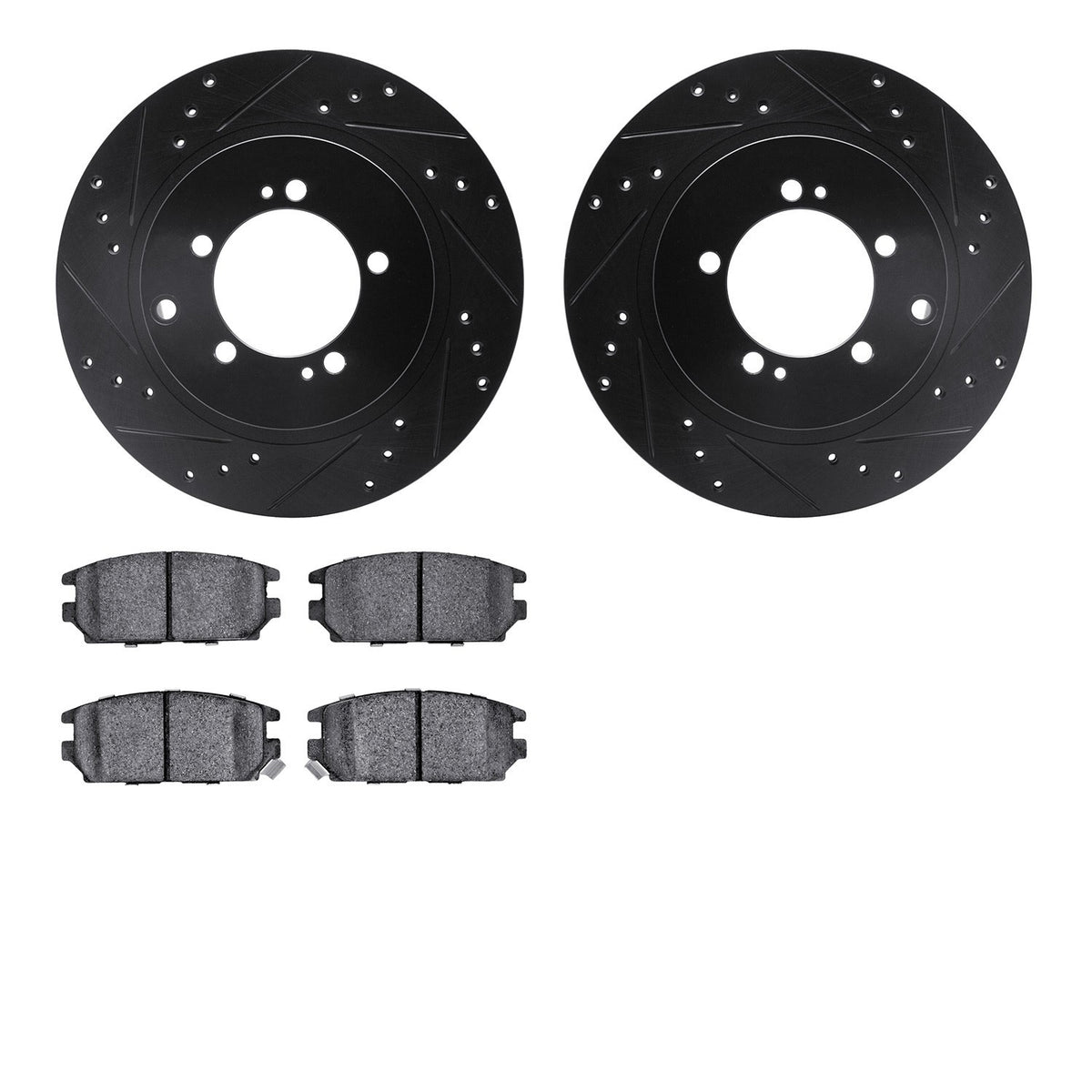 Dynamic Friction Company Disc Brake Kit 8302-72053