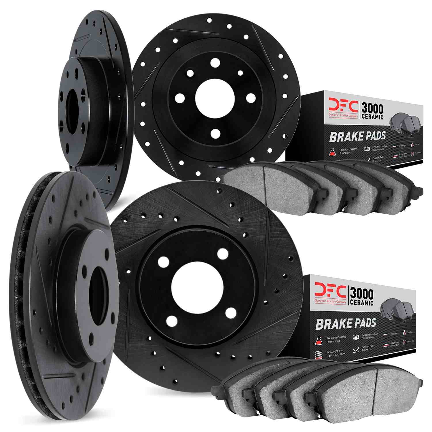 Dynamic Friction Company Disc Brake Kit 8304-31018