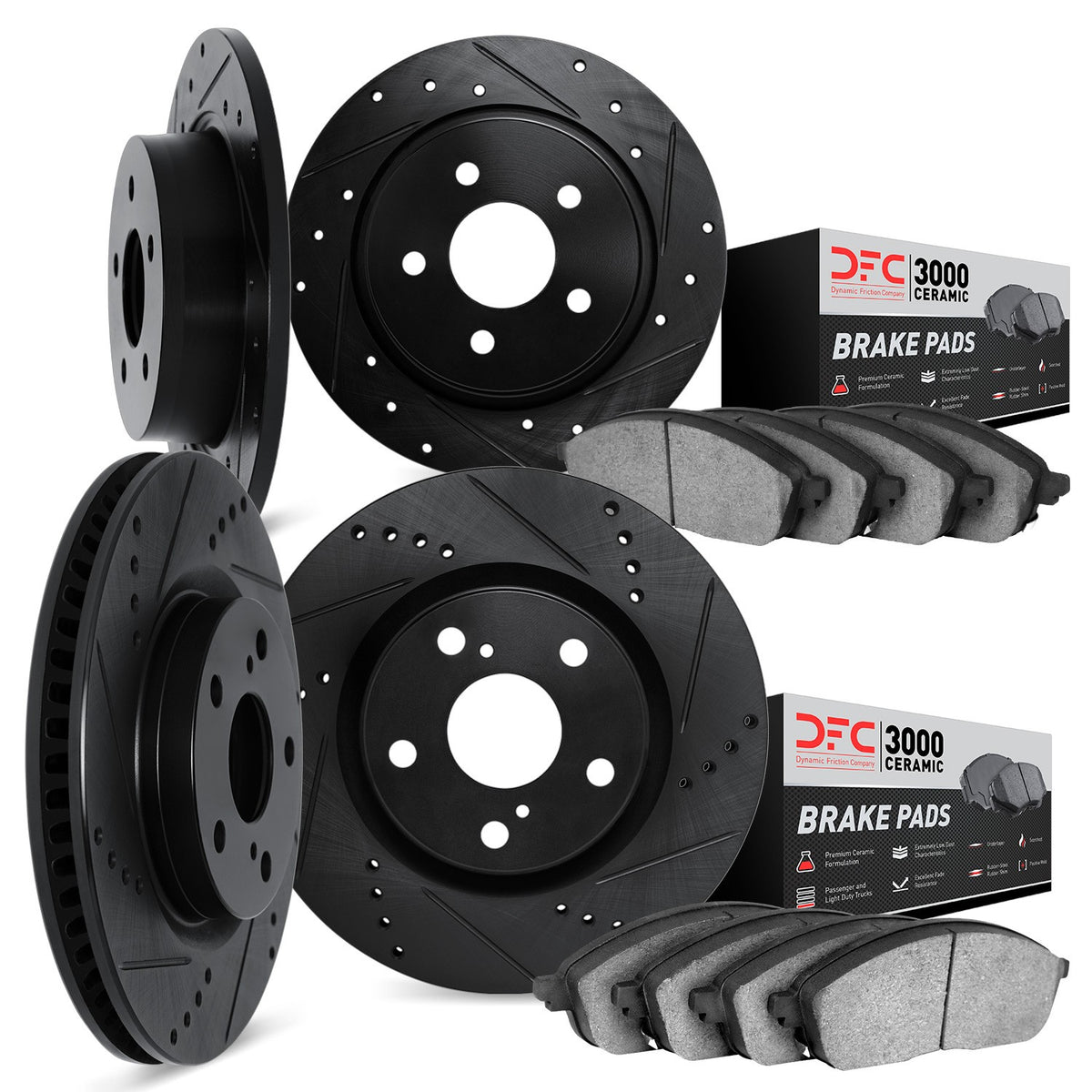 Dynamic Friction Company Disc Brake Kit 8304-42012
