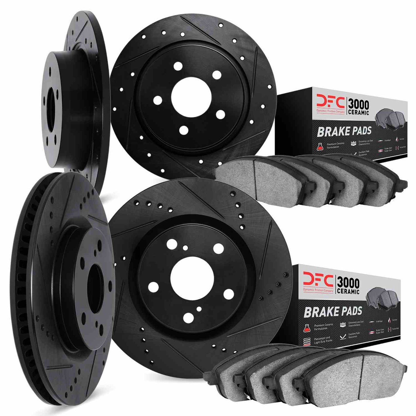 Dynamic Friction Company Disc Brake Kit 8304-67027