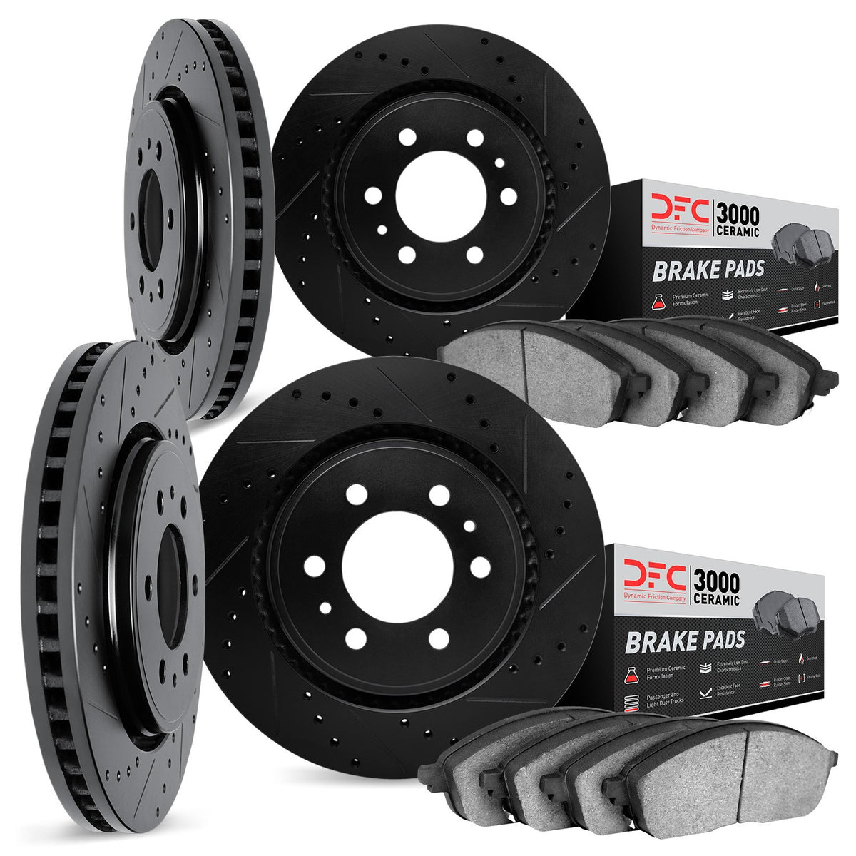 Dynamic Friction Company Disc Brake Kit 8304-76065