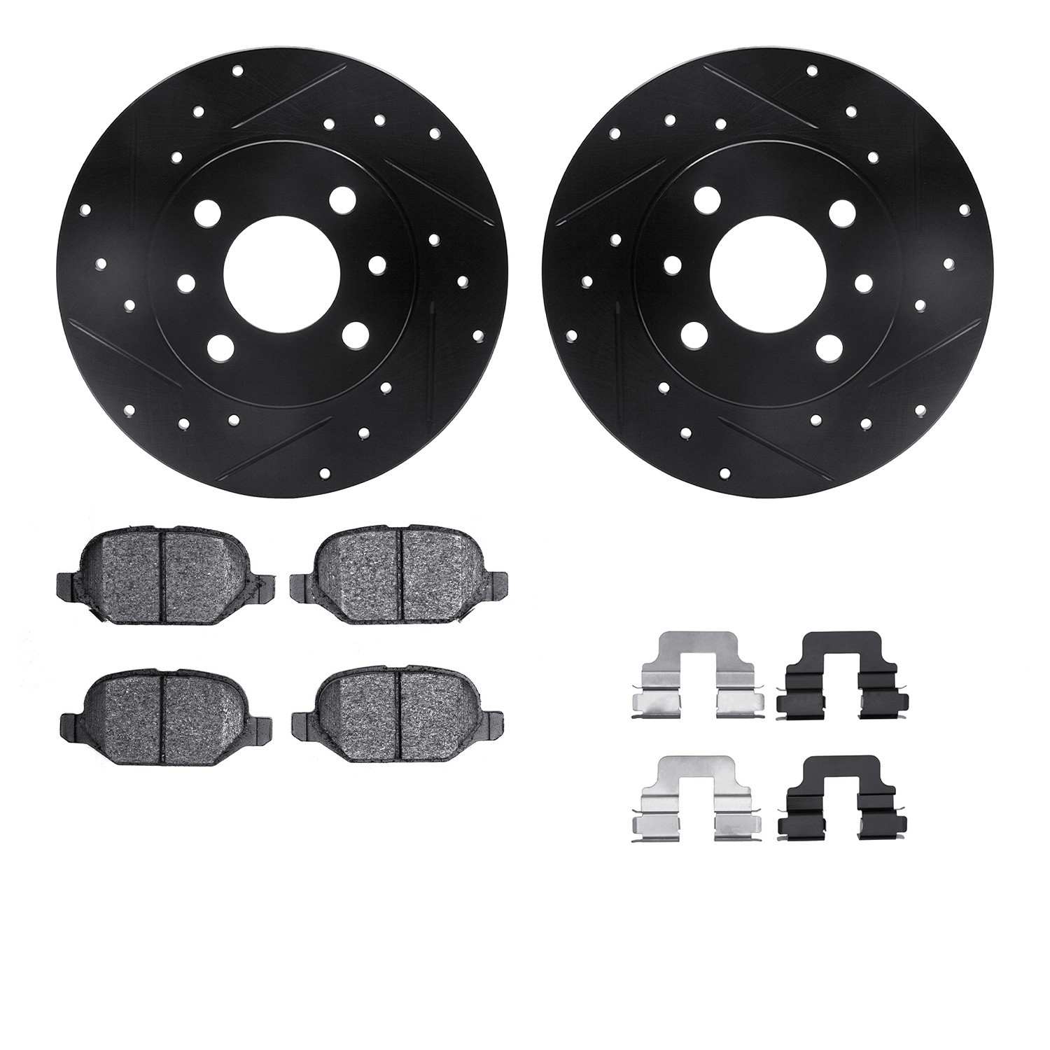 Dynamic Friction Company Disc Brake Kit 8312-07005