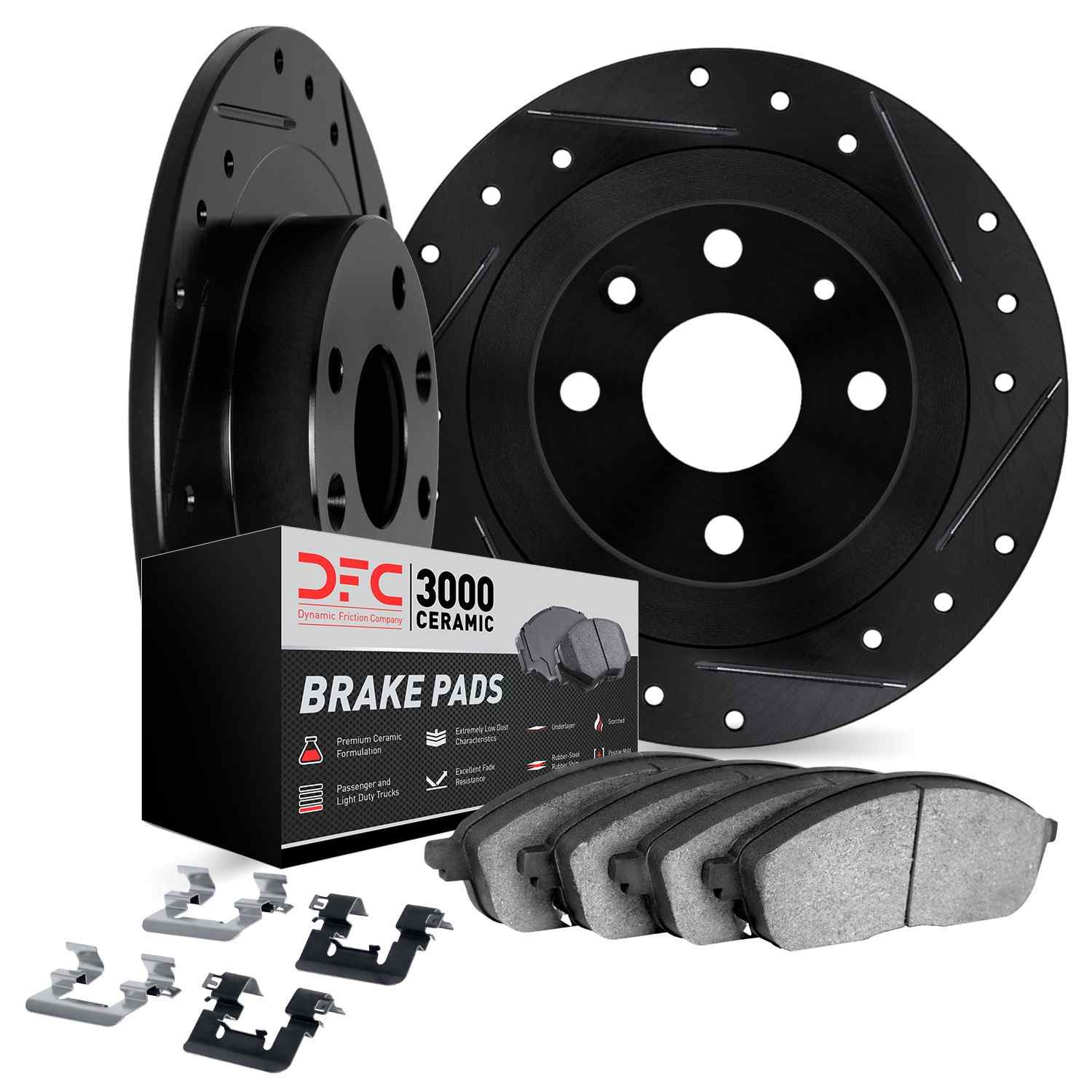 Dynamic Friction Company Disc Brake Kit 8312-07005