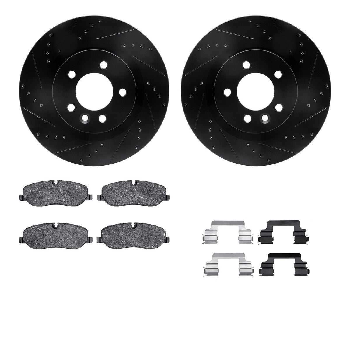 Dynamic Friction Company Disc Brake Kit 8312-11012