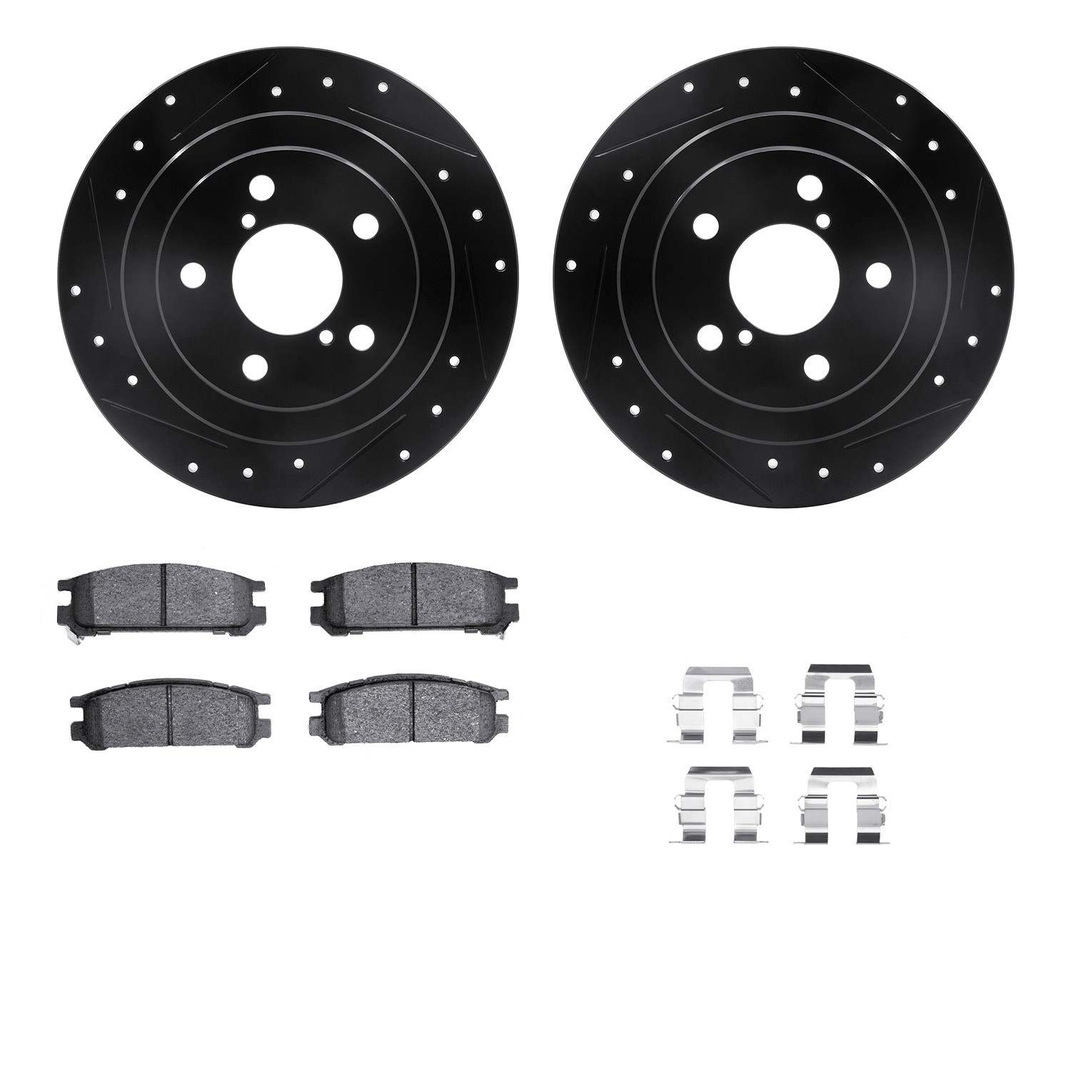 Dynamic Friction Company Disc Brake Kit 8312-13014