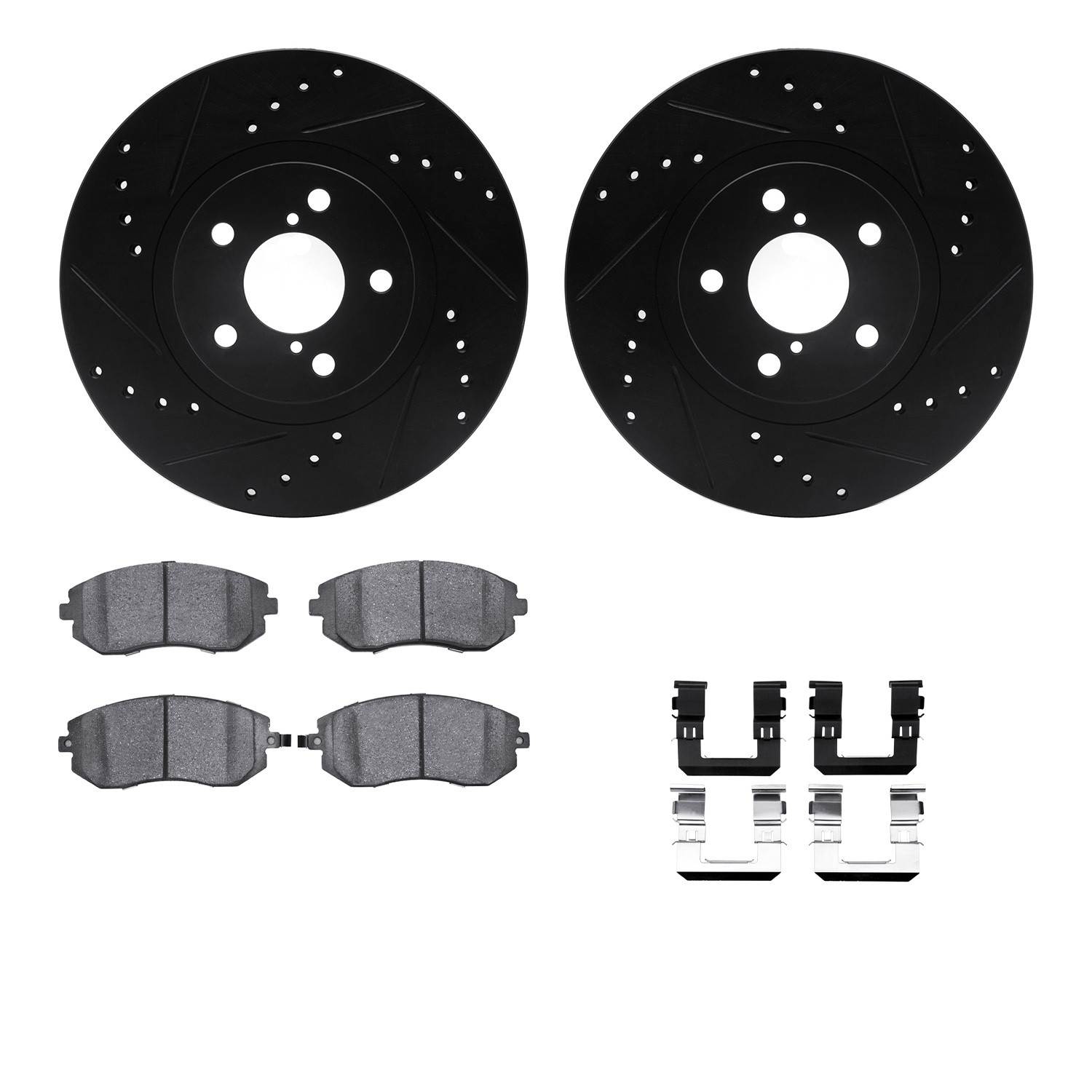 Dynamic Friction Company Disc Brake Kit 8312-13027