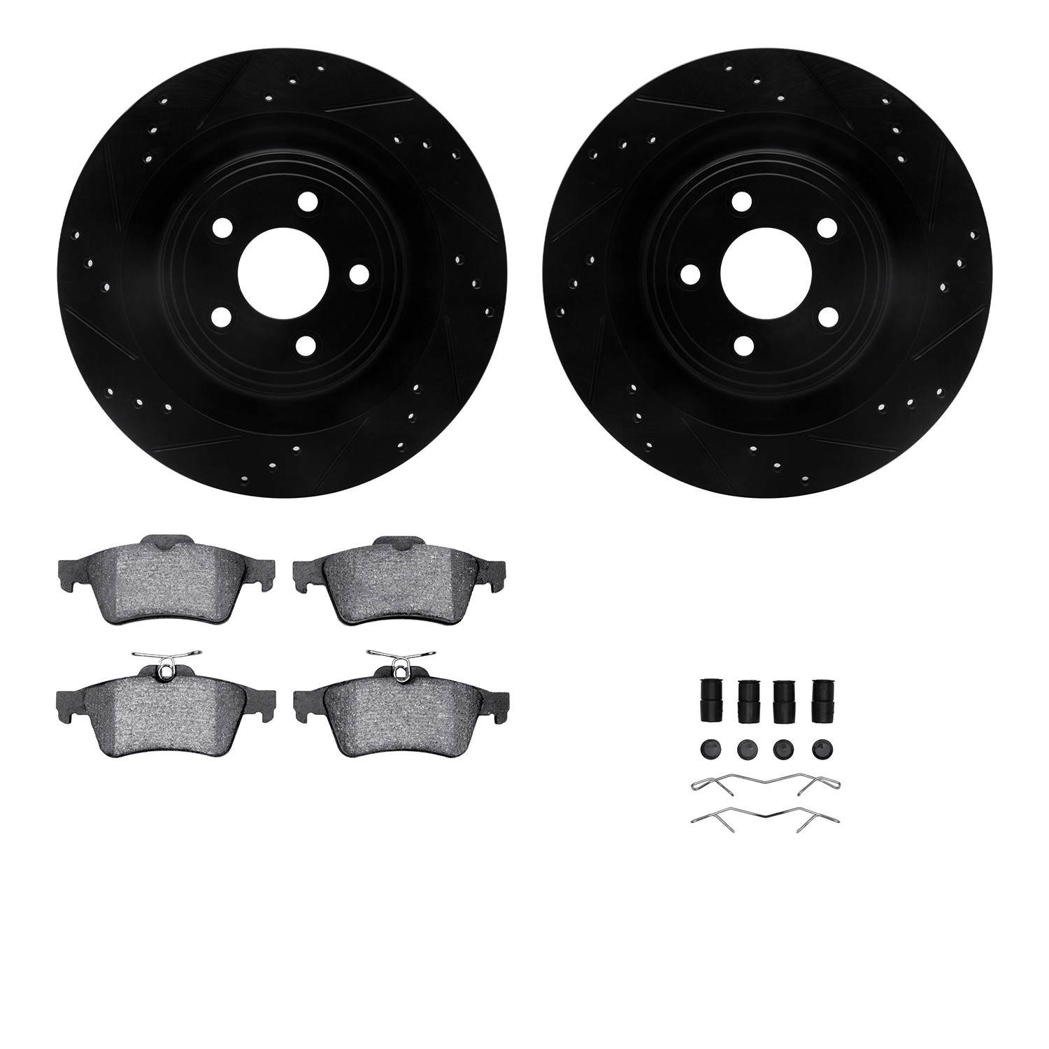 Dynamic Friction Company Disc Brake Kit 8312-20014