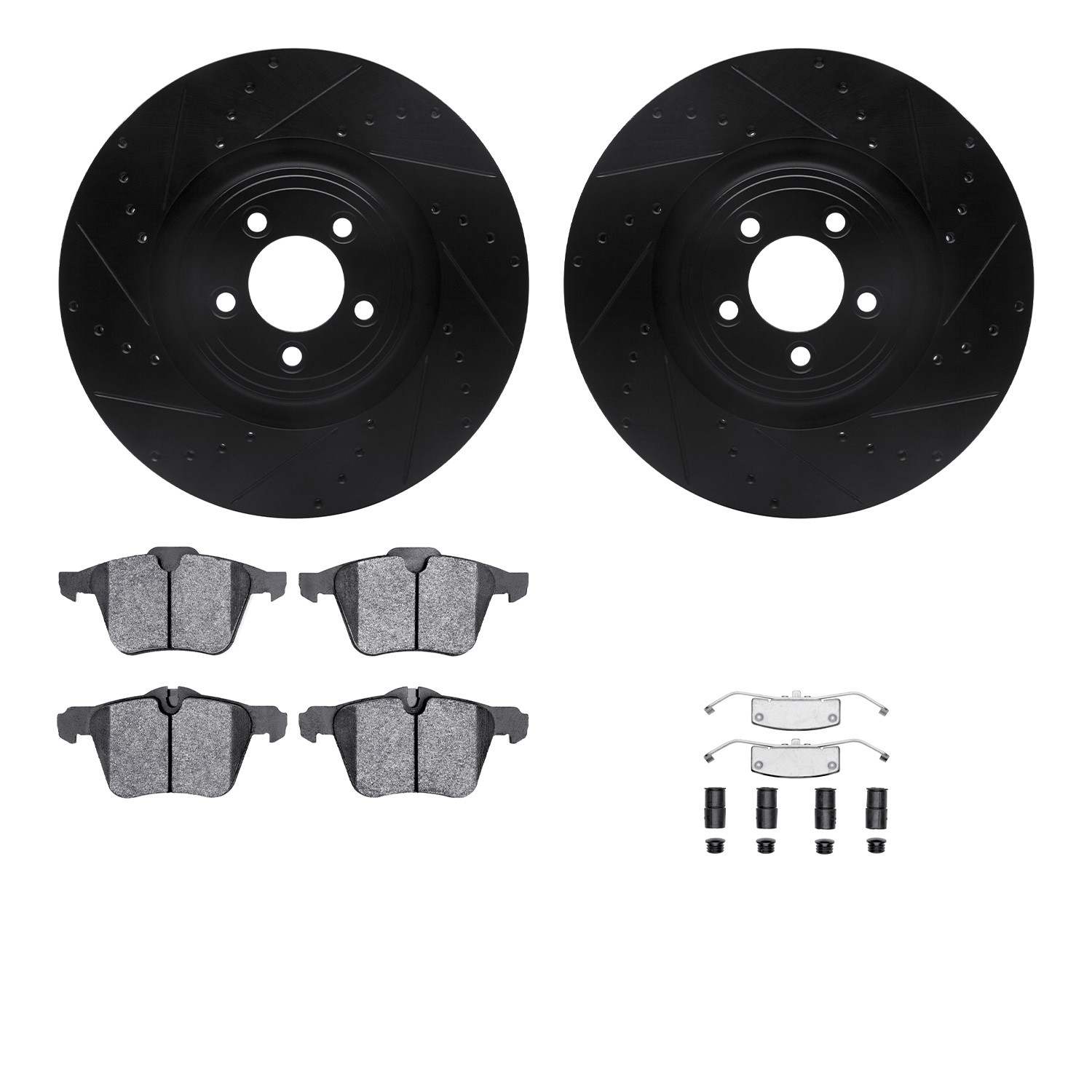 Dynamic Friction Company Disc Brake Kit 8312-20017