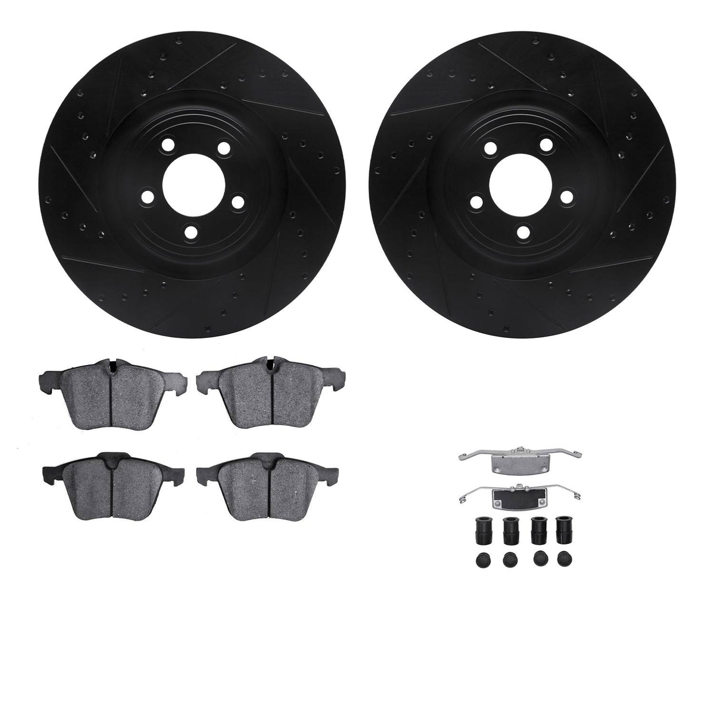 Dynamic Friction Company Disc Brake Kit 8312-20021