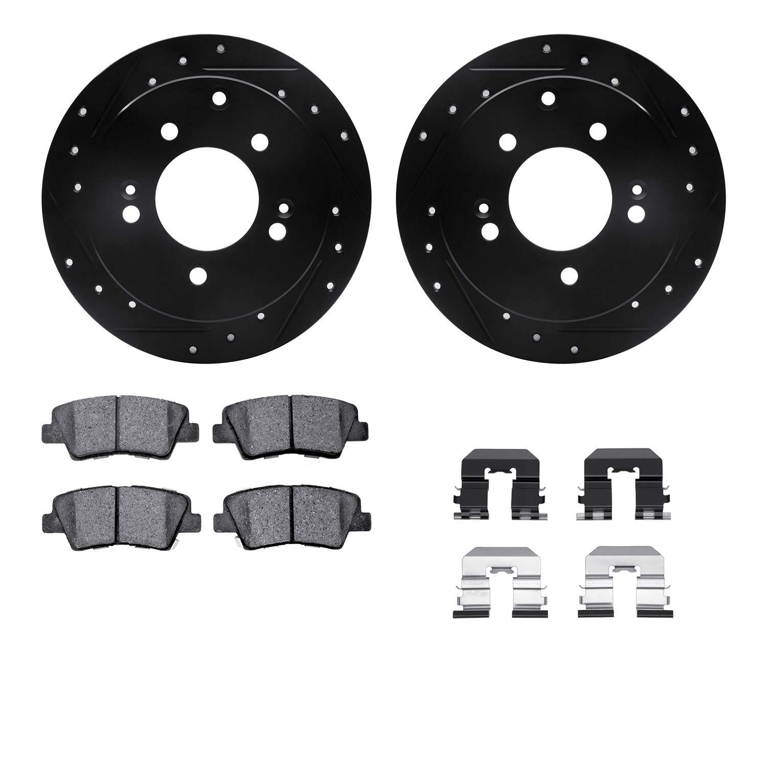 Dynamic Friction Company Disc Brake Kit 8312-21028