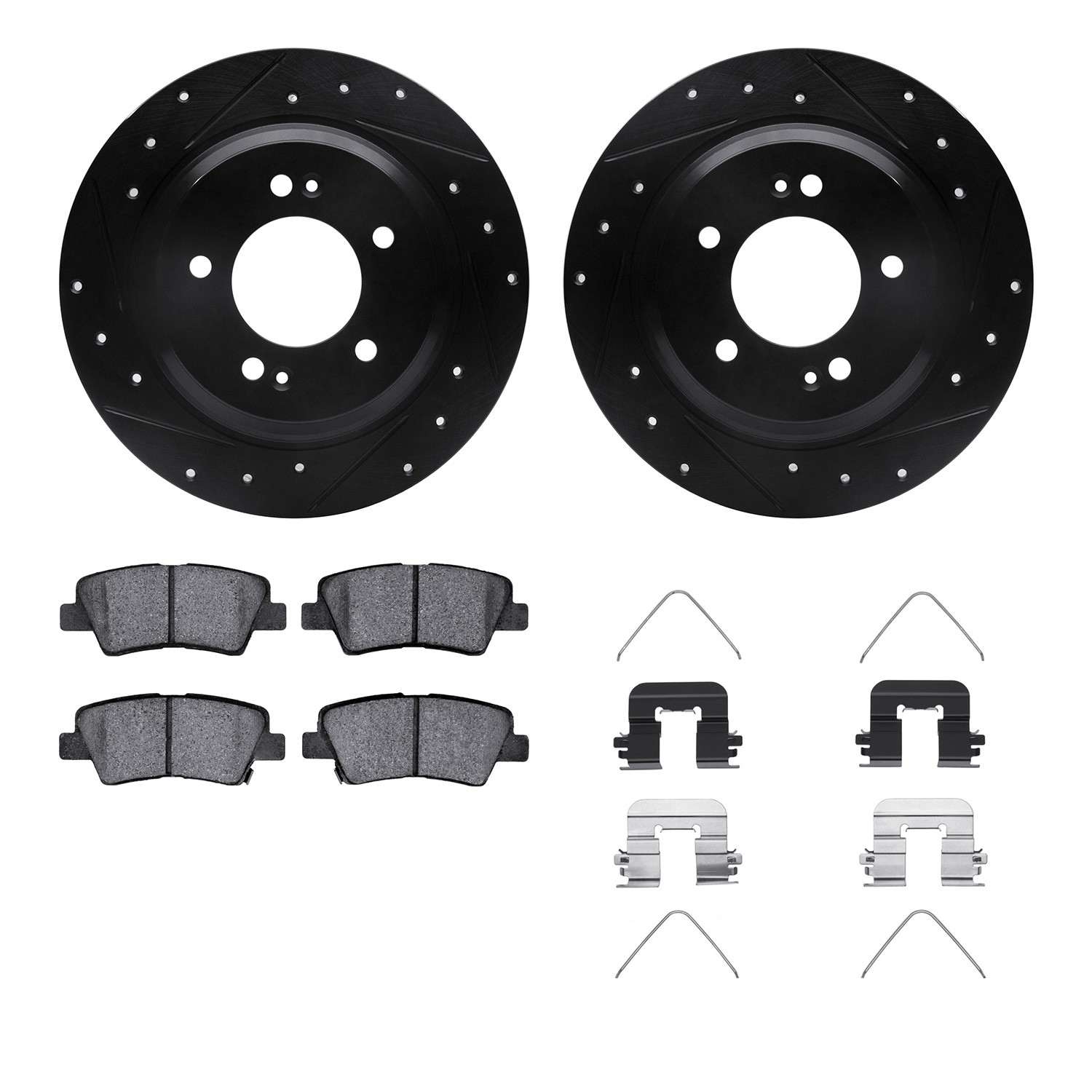 Dynamic Friction Company Disc Brake Kit 8312-21035