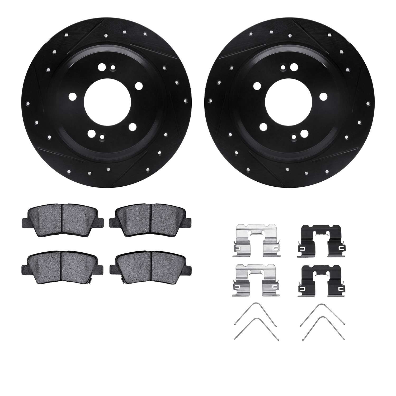 Dynamic Friction Company Disc Brake Kit 8312-21037