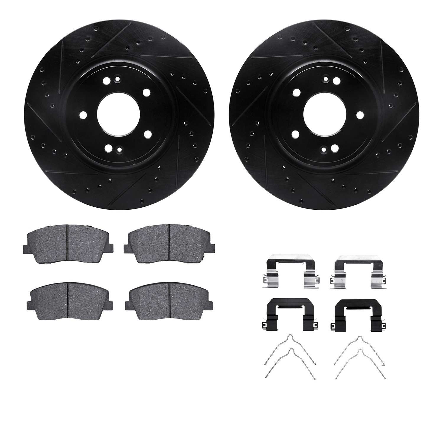 Dynamic Friction Company Disc Brake Kit 8312-21048