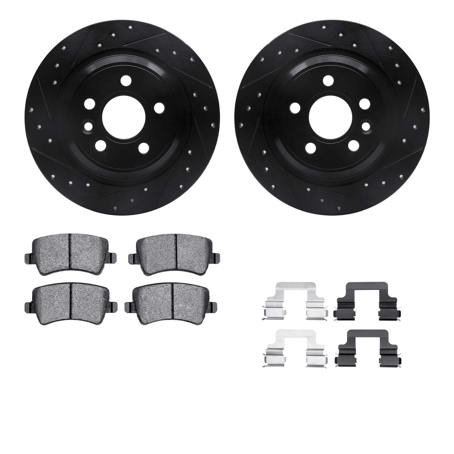 Dynamic Friction Company Disc Brake Kit 8312-27061