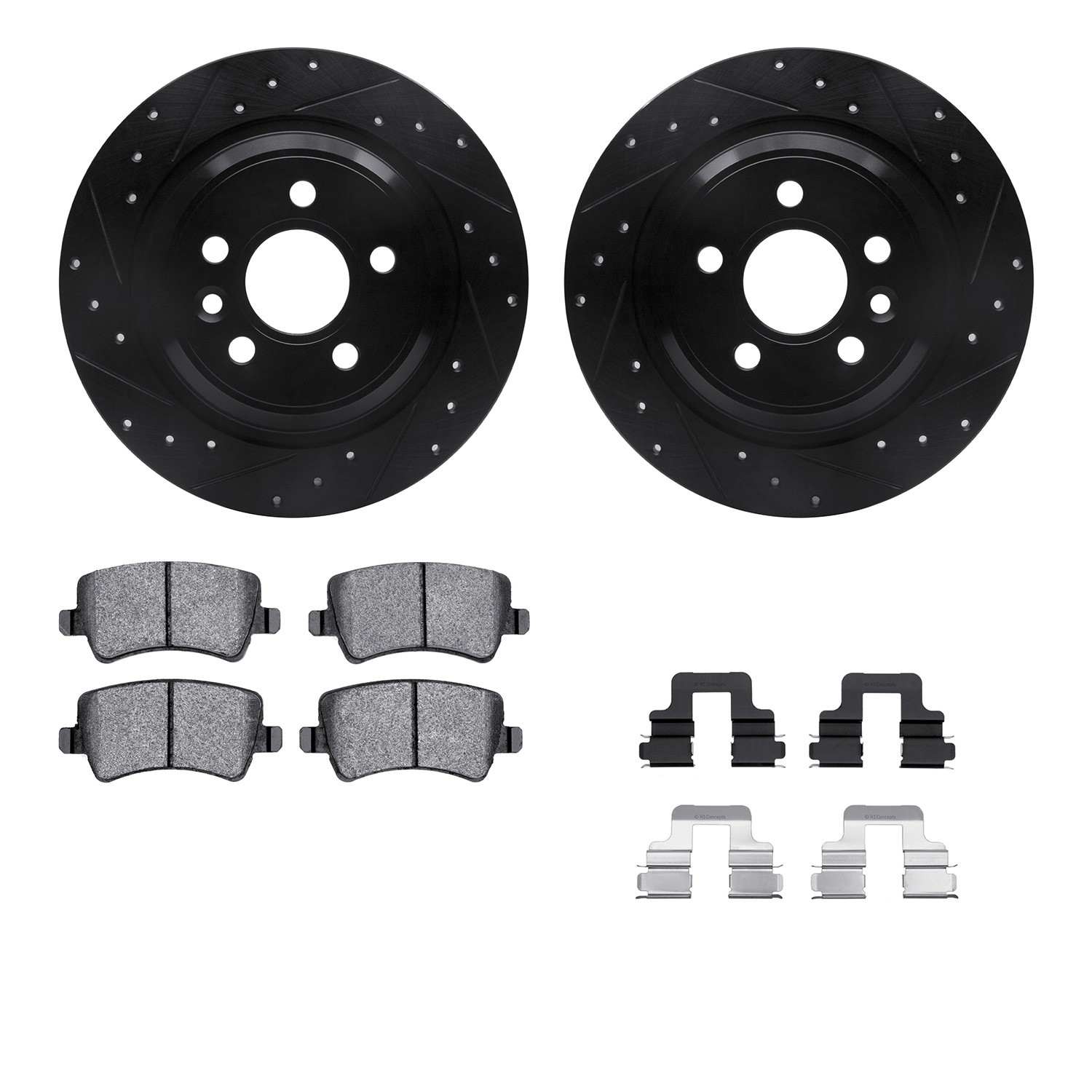 Dynamic Friction Company Disc Brake Kit 8312-27066