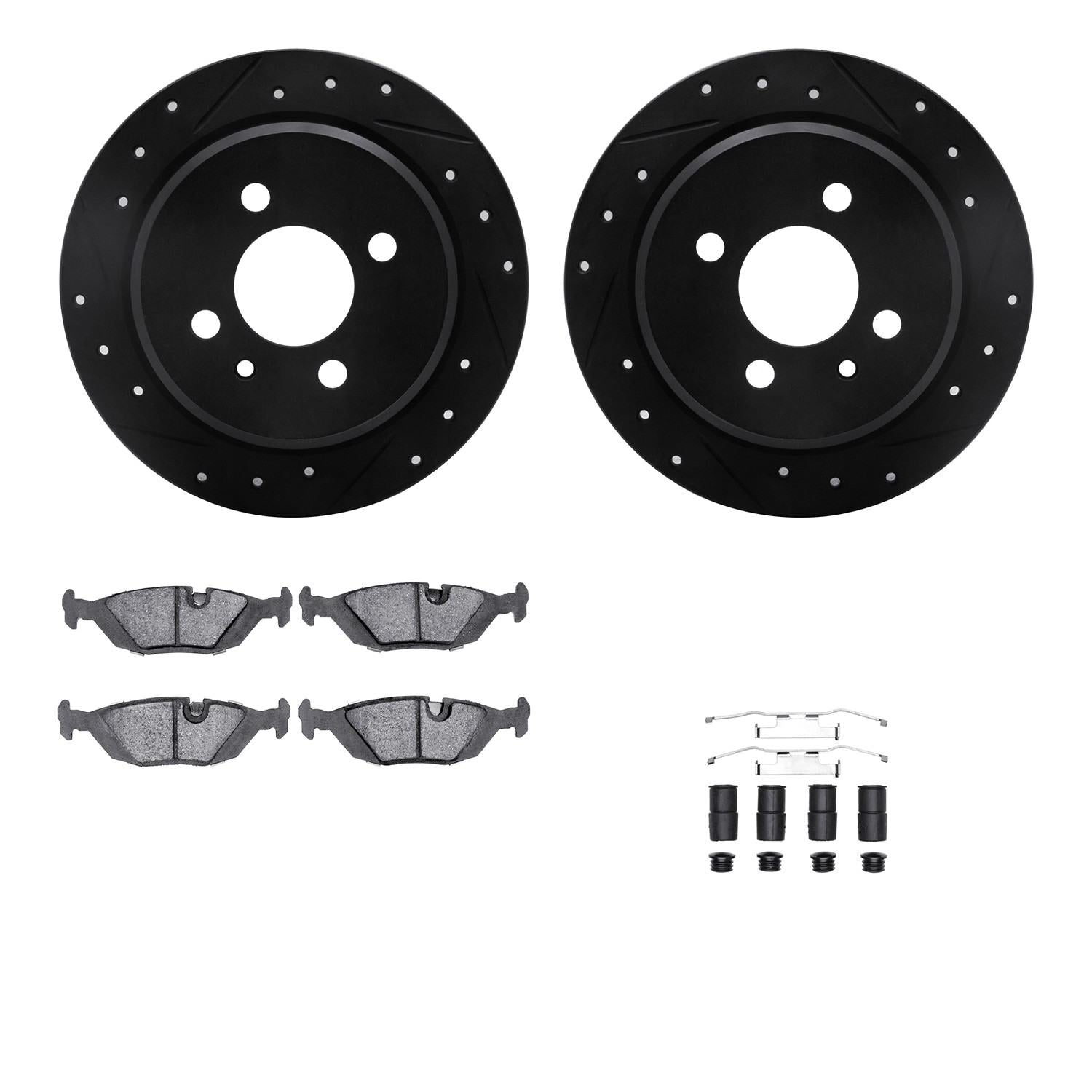 Dynamic Friction Company Disc Brake Kit 8312-31018