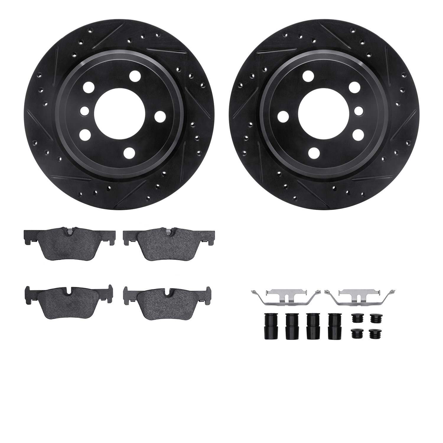 Dynamic Friction Company Disc Brake Kit 8312-31117