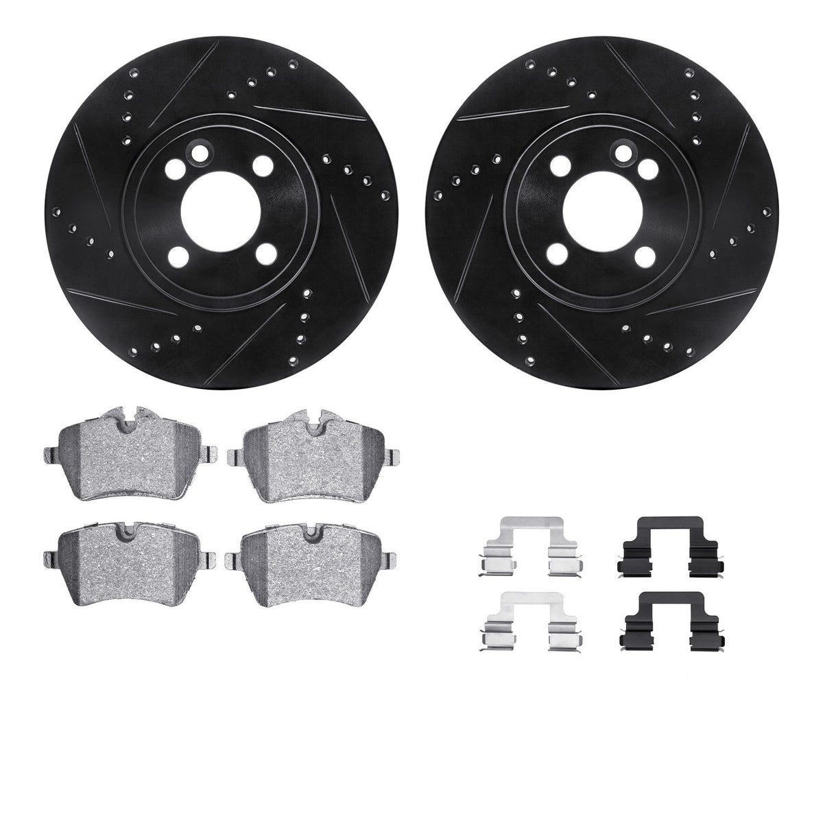 Dynamic Friction Company Disc Brake Kit 8312-32007